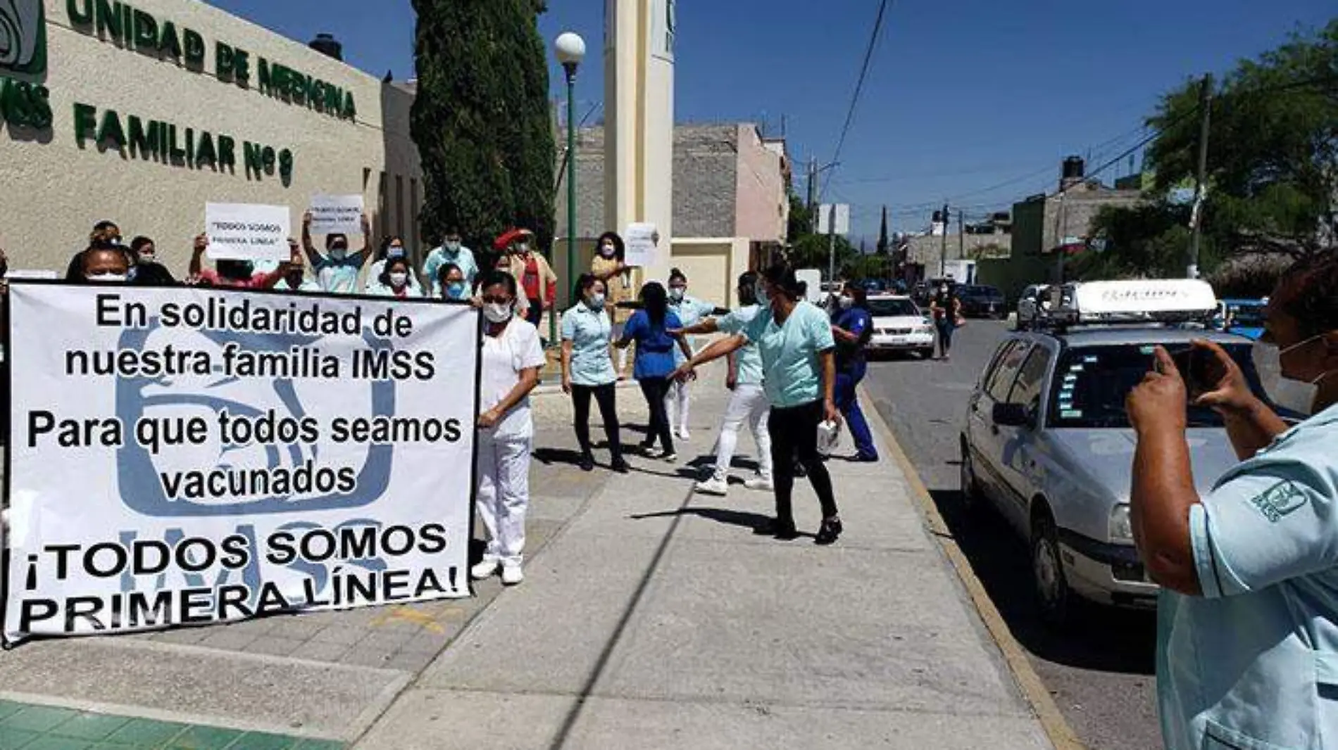 PROTESTA IMSS TEHUACAN